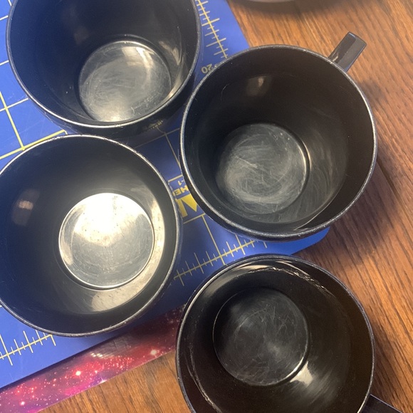 Thermo Serv MCM coffee cups set of 4 - Picture 5 of 6